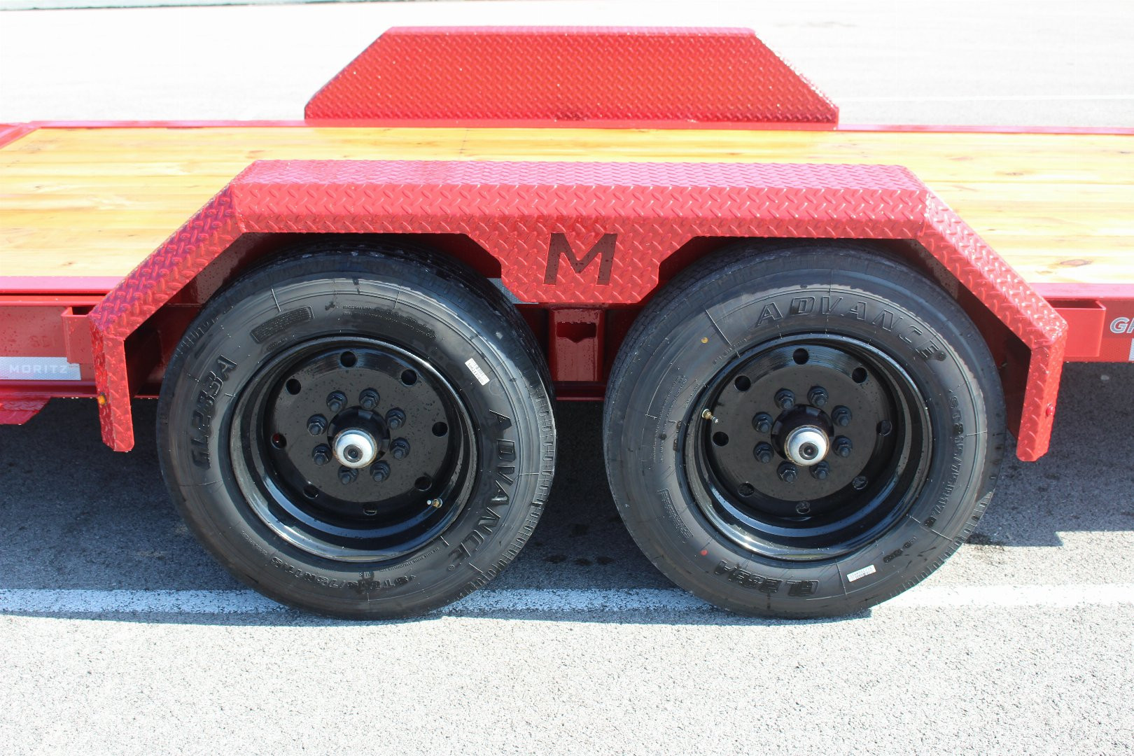 New 2025 Moritz 7' x 16' + 6' Low Pro - Gravity Tilt - Tilt Trailer - 16000# GVW