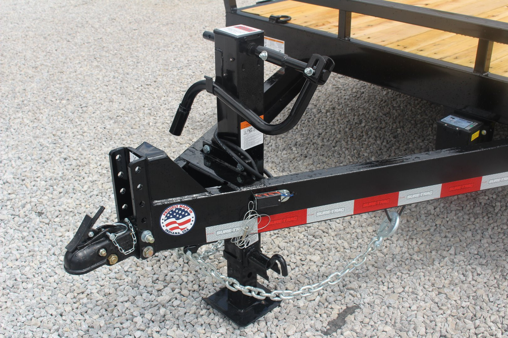 New 2025 Sure-Trac 82" x 18' Equipment Trailer - 14,000# GVW