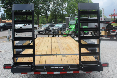 New 2025 Sure-Trac 82" x 18' Equipment Trailer - 14,000# GVW
