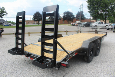 New 2025 Sure-Trac 82" x 18' Equipment Trailer - 14,000# GVW