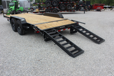 New 2025 Sure-Trac 82" x 18' Equipment Trailer - 14,000# GVW