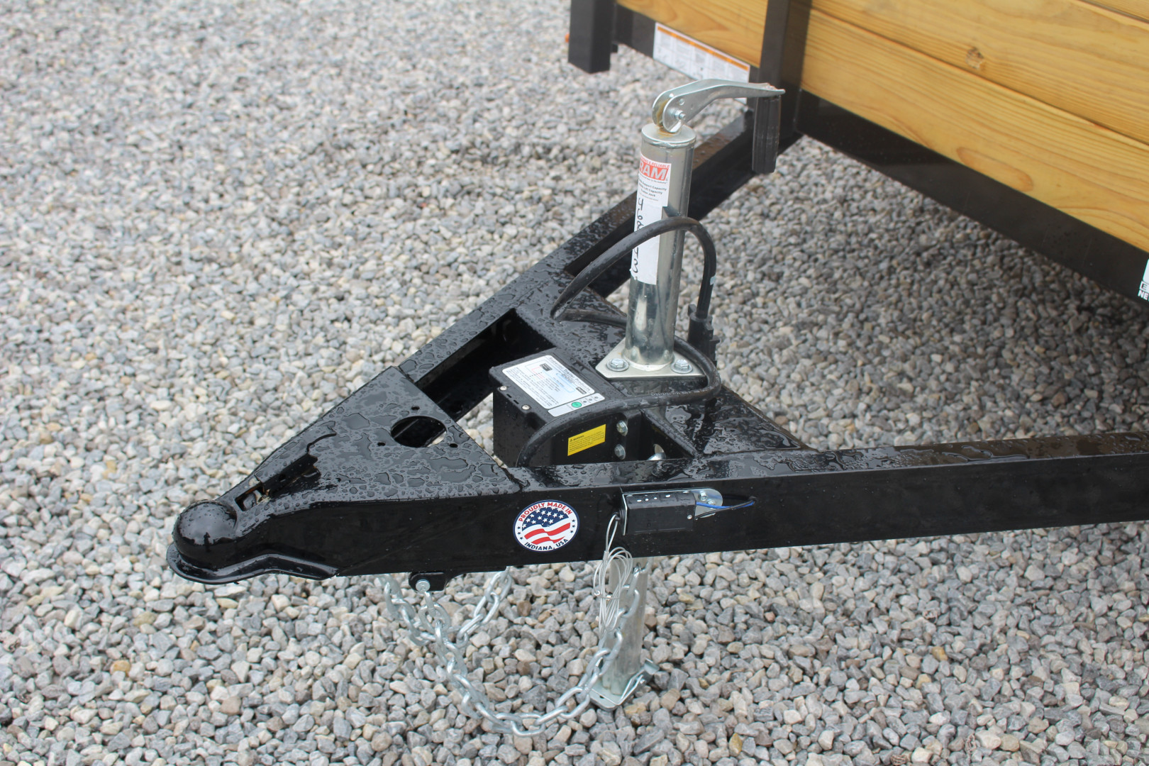 New 2025 Sure-Trac 7' x 16' 3-Board High Side Utility Trailer - 7000# GVW