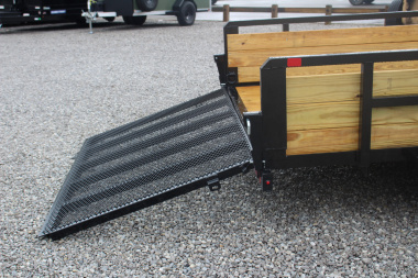 New 2025 Sure-Trac 7' x 16' 3-Board High Side Utility Trailer - 7000# GVW