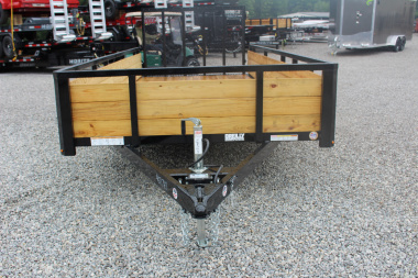 New 2025 Sure-Trac 7' x 16' 3-Board High Side Utility Trailer - 7000# GVW