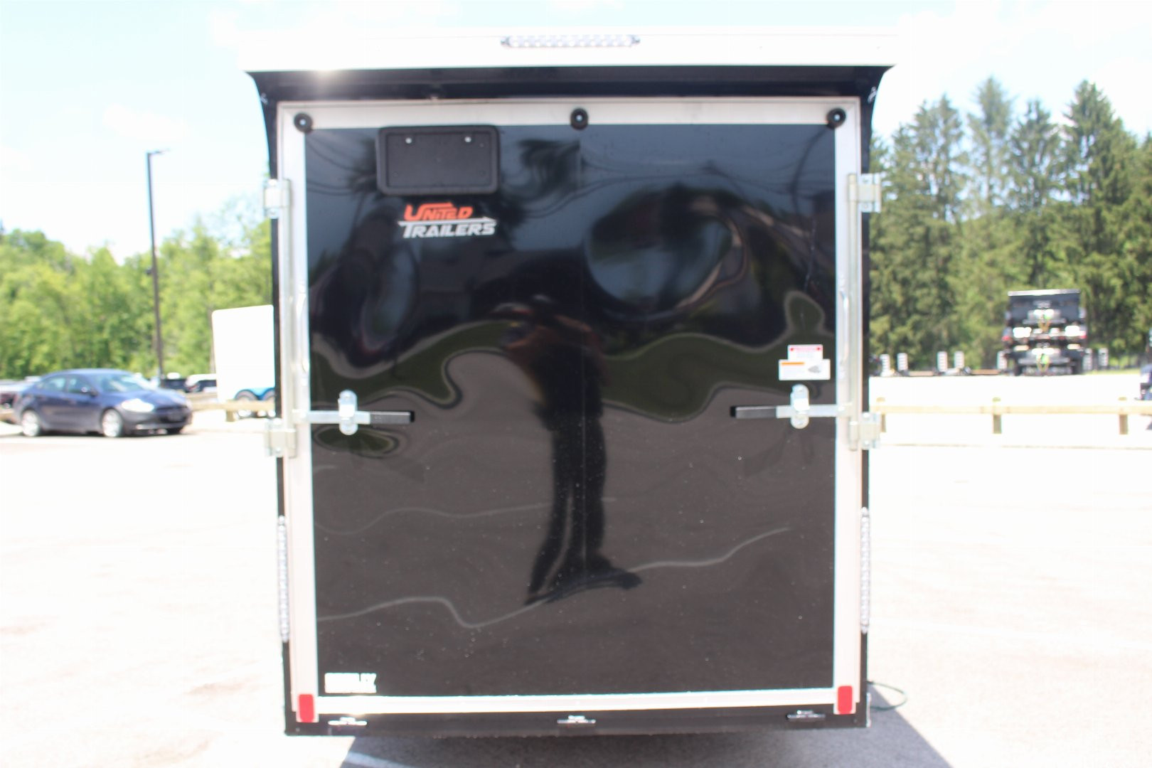 New 2025 United UJ 6' x 12' Enclosed Cargo Trailer - 2990# GVW - RAMP DOOR - 6.5' INTERIOR HEIGHT