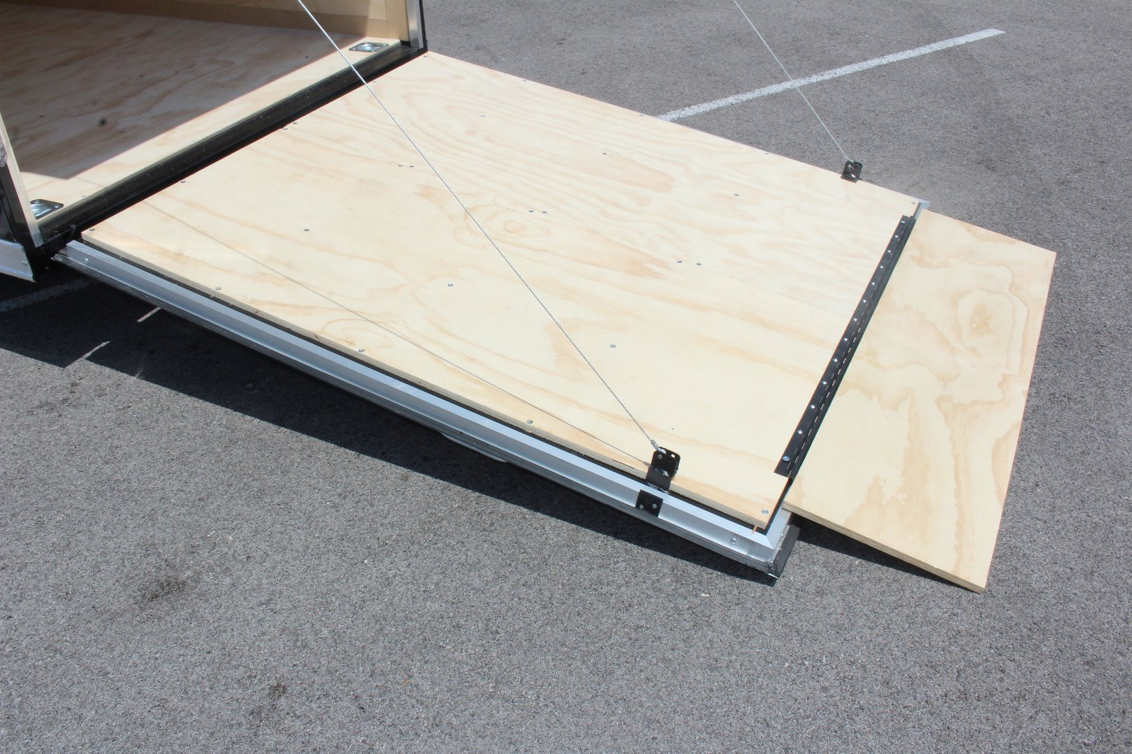 New 2025 United UJ 6' x 12' Enclosed Cargo Trailer - 2990# GVW - RAMP DOOR - 6.5' INTERIOR HEIGHT