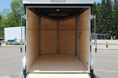 New 2025 United UJ 6' x 12' Enclosed Cargo Trailer - 2990# GVW - RAMP DOOR - 6.5' INTERIOR HEIGHT