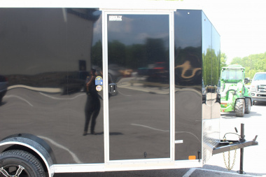 New 2025 United UJ 6' x 12' Enclosed Cargo Trailer - 2990# GVW - RAMP DOOR - 6.5' INTERIOR HEIGHT