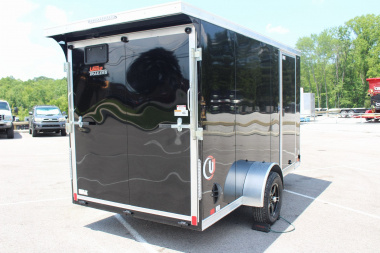 New 2025 United UJ 6' x 12' Enclosed Cargo Trailer - 2990# GVW - RAMP DOOR - 6.5' INTERIOR HEIGHT