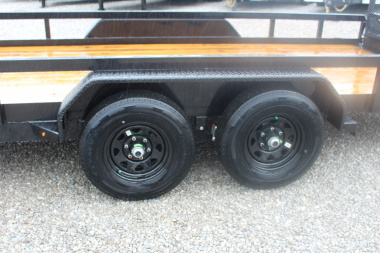 New 2025 Sure-Trac 7' x 20' Tandem Axle Tube Top Landscape Utility Trailer - 10,000# GVW