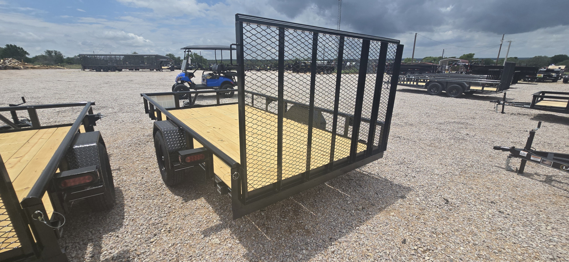 New 2025 Tiger Trailers 77" X 12' Utility Trailer