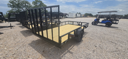 New 2025 Tiger Trailers 77" X 12' Utility Trailer