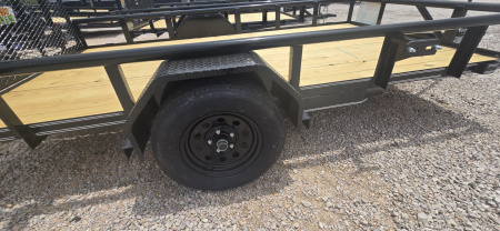 New 2025 Tiger Trailers 77" X 12' Utility Trailer