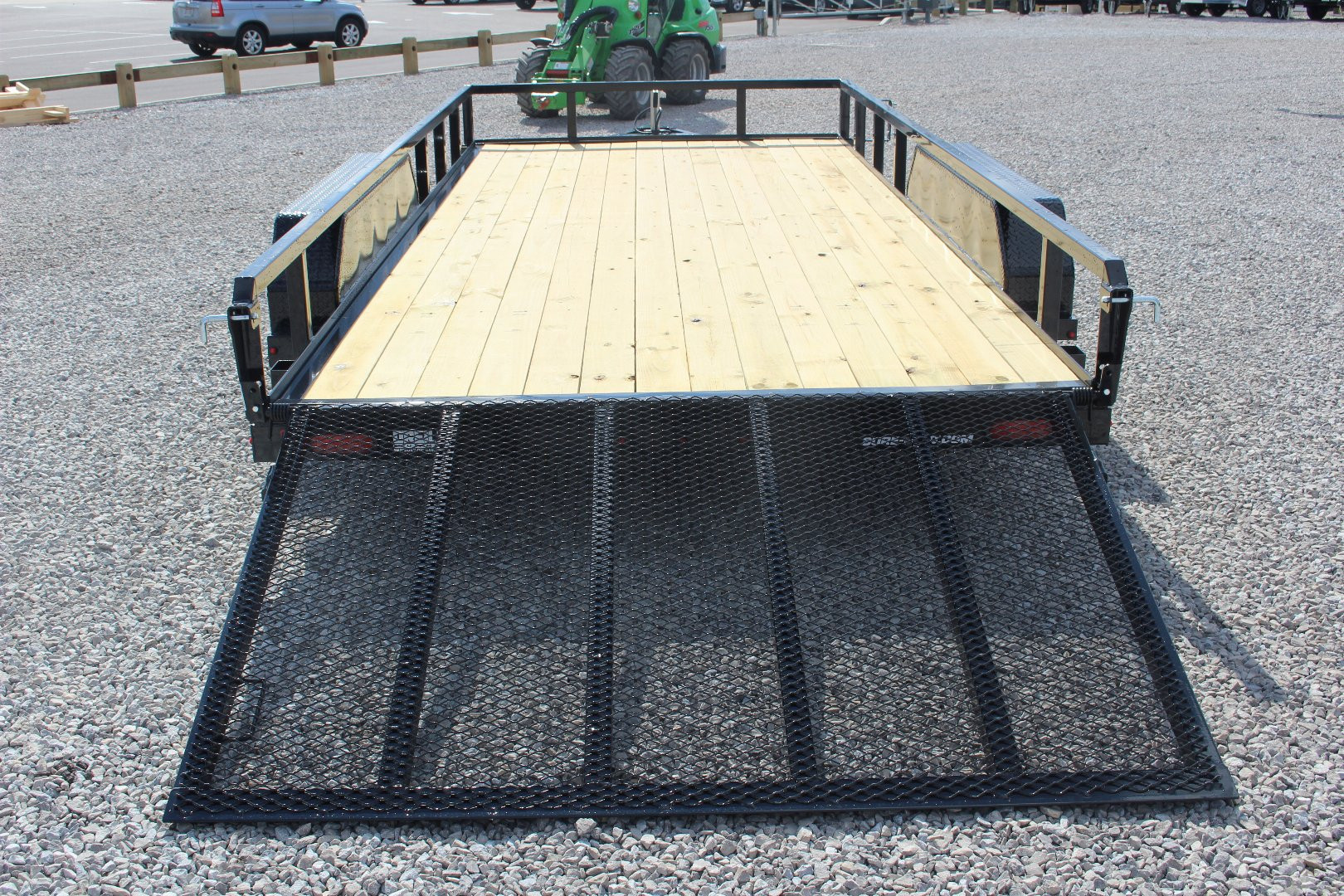 New 2025 Sure-Trac 7' x 16' Tandem Axle Tube Top Utility Trailer - 7000# GVW