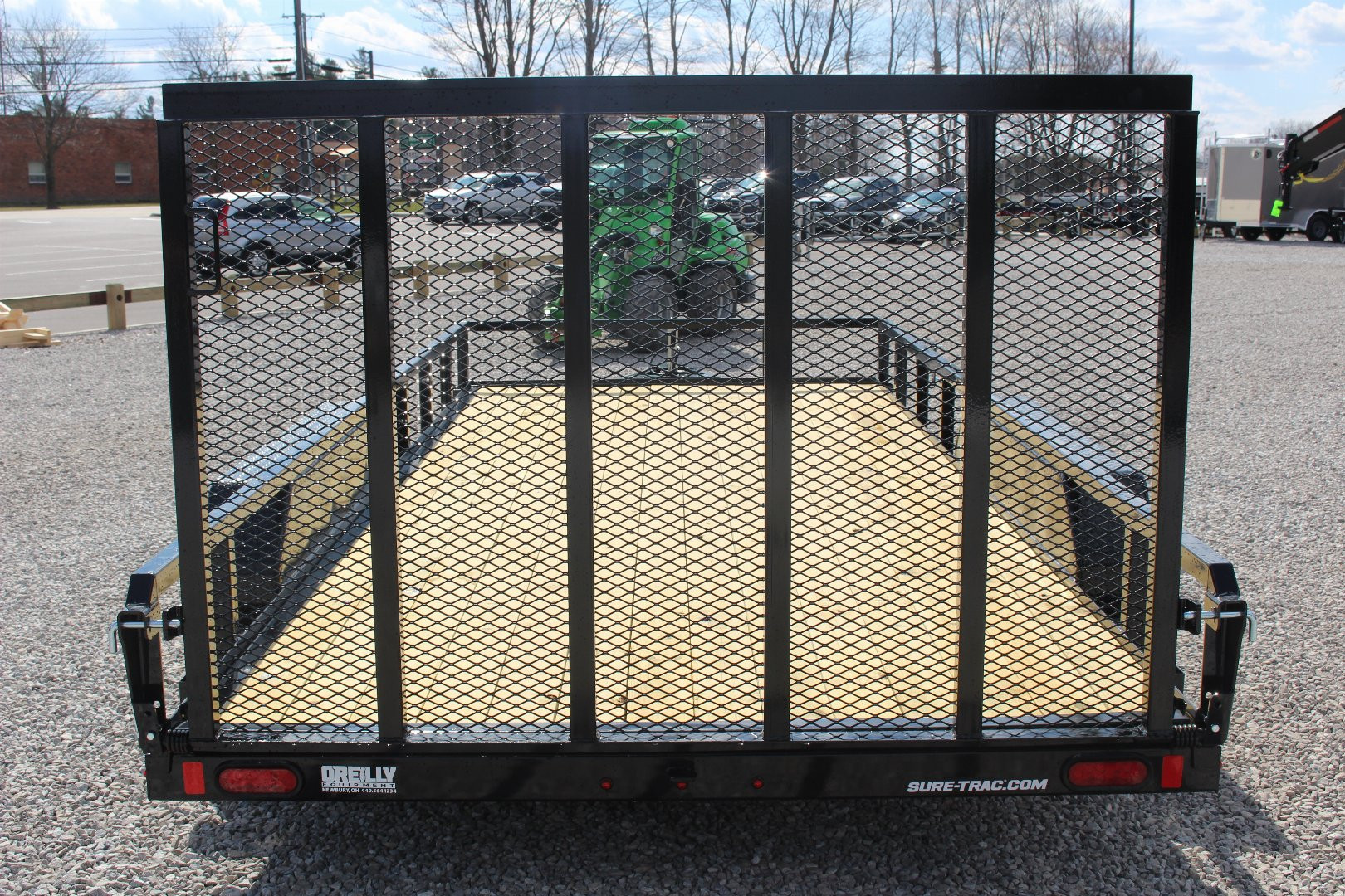 New 2025 Sure-Trac 7' x 16' Tandem Axle Tube Top Utility Trailer - 7000# GVW