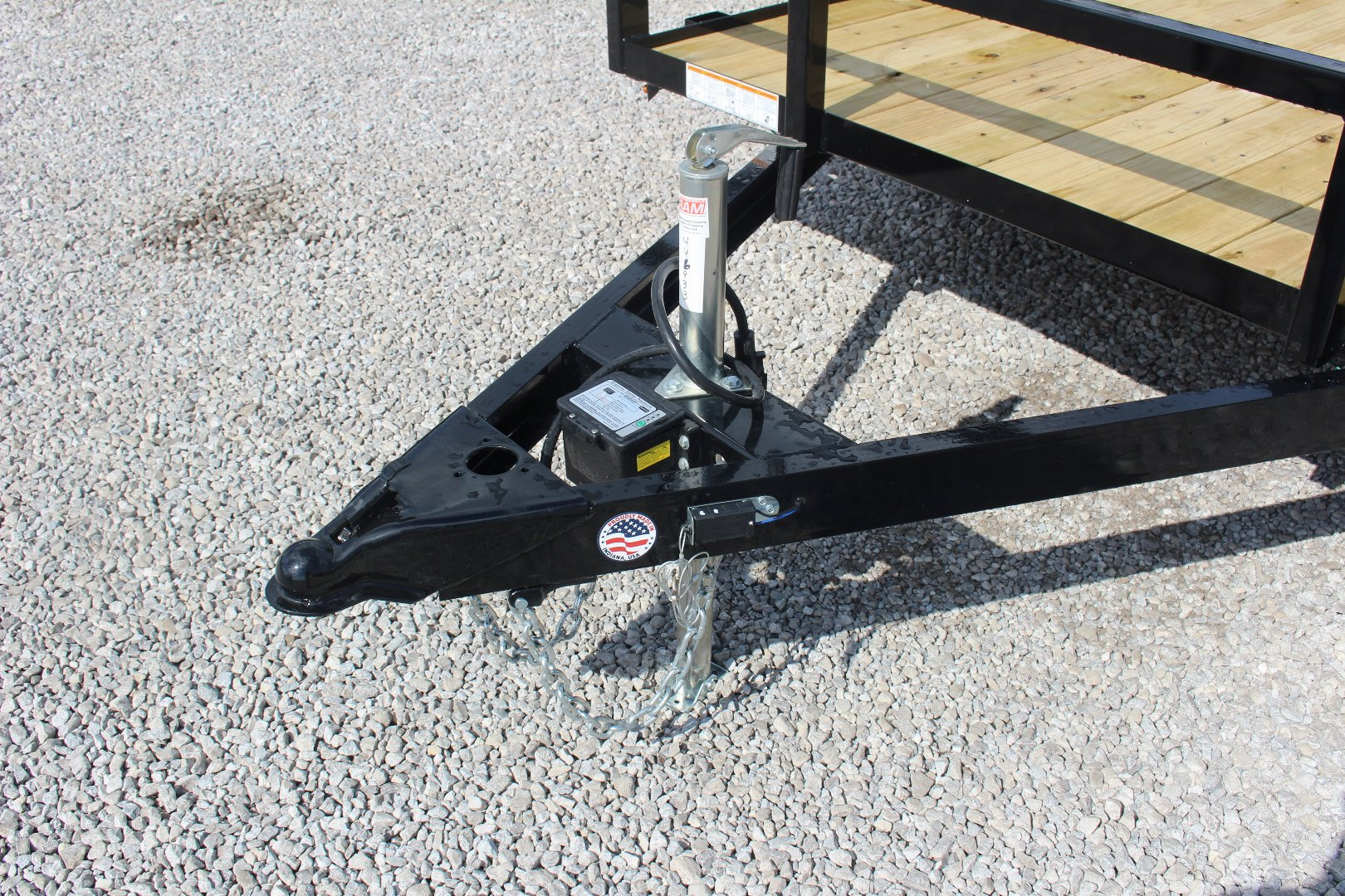 New 2025 Sure-Trac 7' x 16' Tandem Axle Tube Top Utility Trailer - 7000# GVW