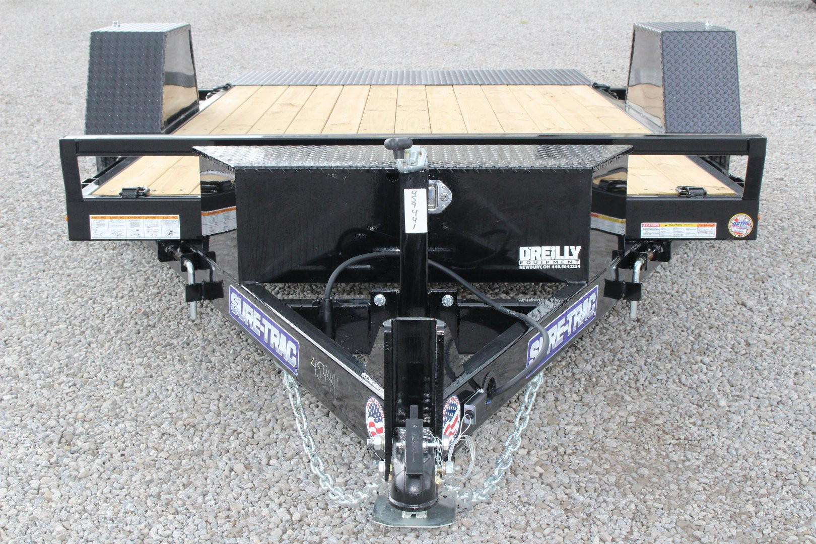 New 2025 Sure-Trac 6' 6" x 12' Gravity Tilt Equipment Trailer - 7800# GVW
