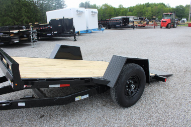 New 2025 Sure-Trac 6' 6" x 12' Gravity Tilt Equipment Trailer - 7800# GVW