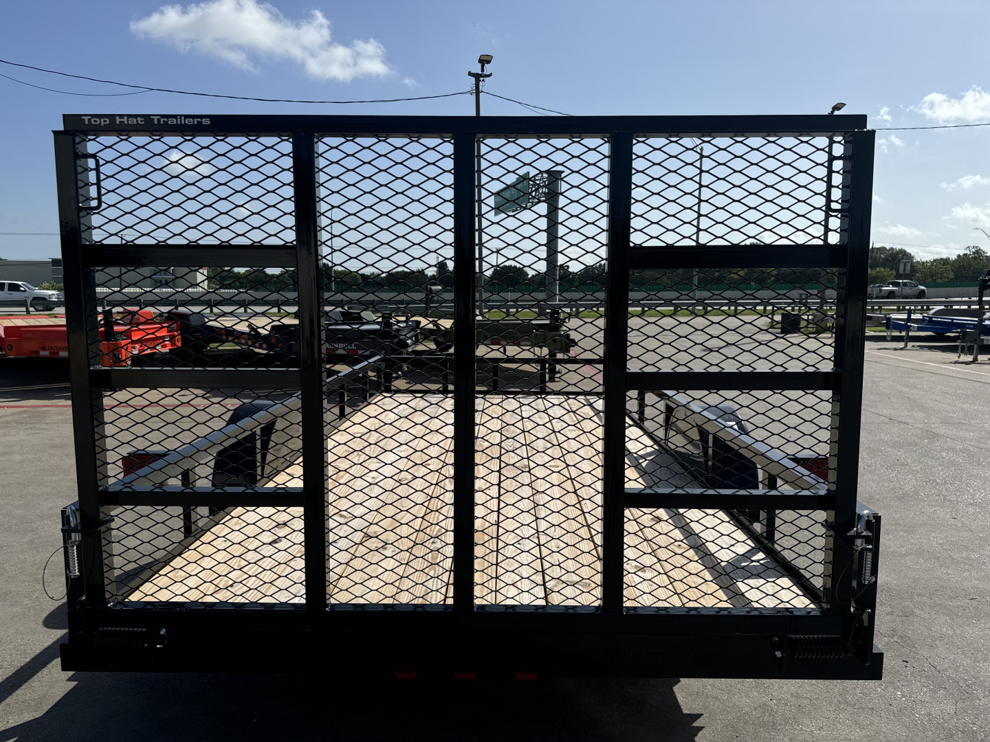 New 2025 Top Hat Trailers 14x77" DSA Utility Trailer
