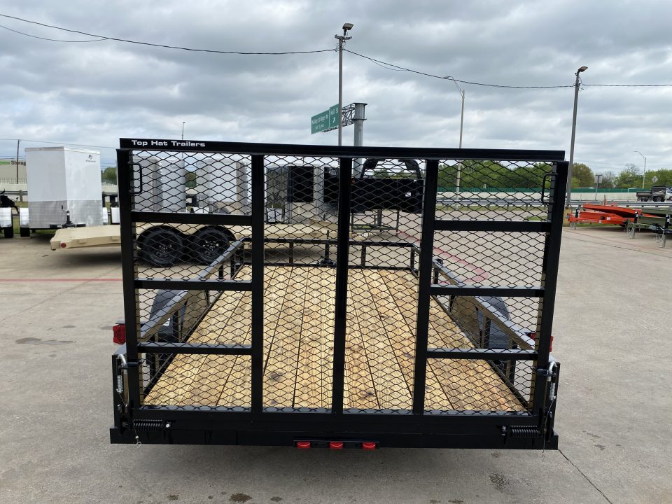 New 2025 Top Hat Trailers 12x77" DSA  Utility Trailer