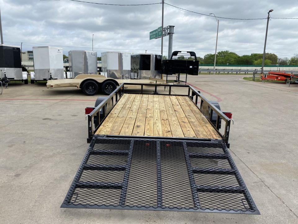 New 2025 Top Hat Trailers 12x77" DSA  Utility Trailer