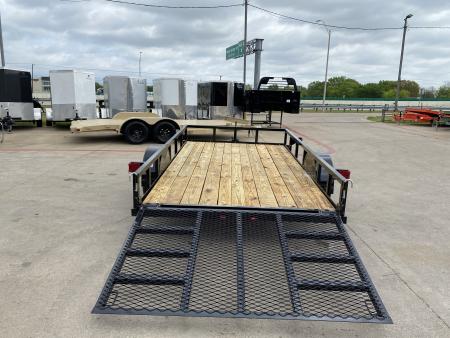 New 2025 Top Hat Trailers 12x77" DSA  Utility Trailer