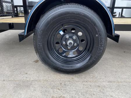 New 2025 Top Hat Trailers 12x77" DSA  Utility Trailer