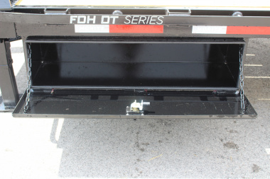 New 2025 Moritz FDGH DT 20' + 5' GOOSENECK Deckover Flatbed Trailer- Full Width Aluminum Ramps- 25900# GVW