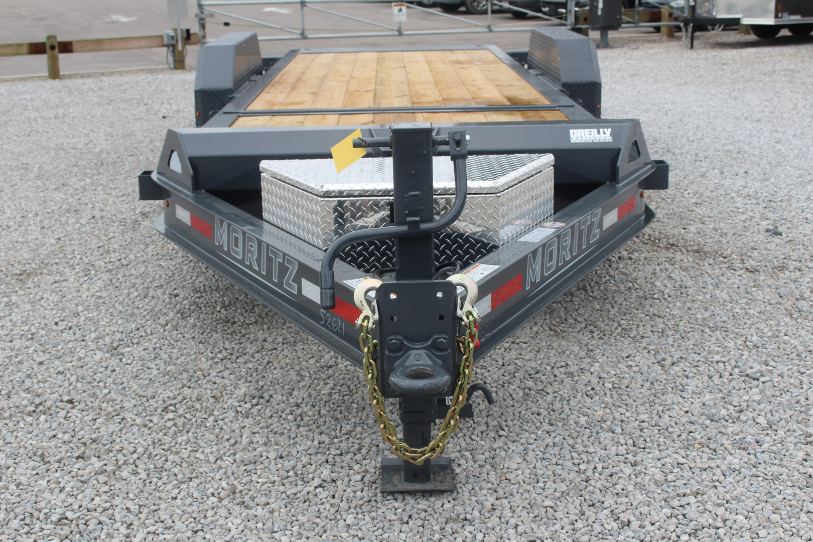 New 2025 Moritz 7' x 16' + 6' Low Pro - Gravity Tilt - Tilt Trailer - 14000# GVW
