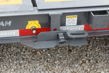 New 2025 Moritz 7' x 16' + 6' Low Pro - Gravity Tilt - Tilt Trailer - 14000# GVW
