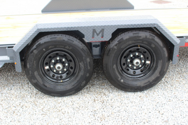 New 2025 Moritz 7' x 16' + 6' Low Pro - Gravity Tilt - Tilt Trailer - 14000# GVW