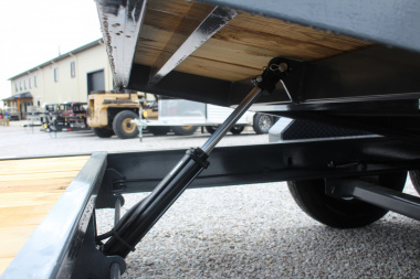 New 2025 Moritz 7' x 16' + 6' Low Pro - Gravity Tilt - Tilt Trailer - 14000# GVW