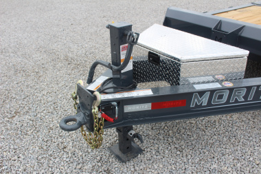 New 2025 Moritz 7' x 16' + 6' Low Pro - Gravity Tilt - Tilt Trailer - 14000# GVW
