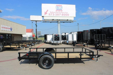 New 2025 Top Hat Trailers 12x77" DSA  Utility Trailer