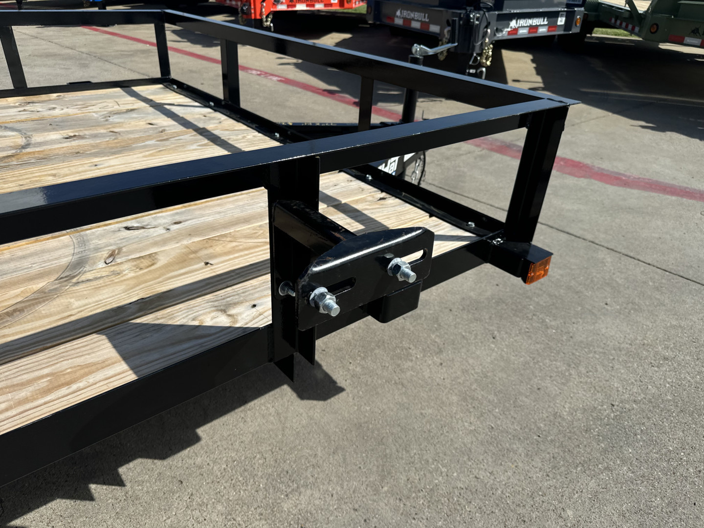 New 2025 Top Hat Trailers 14'x77" DSA Utility Trailer