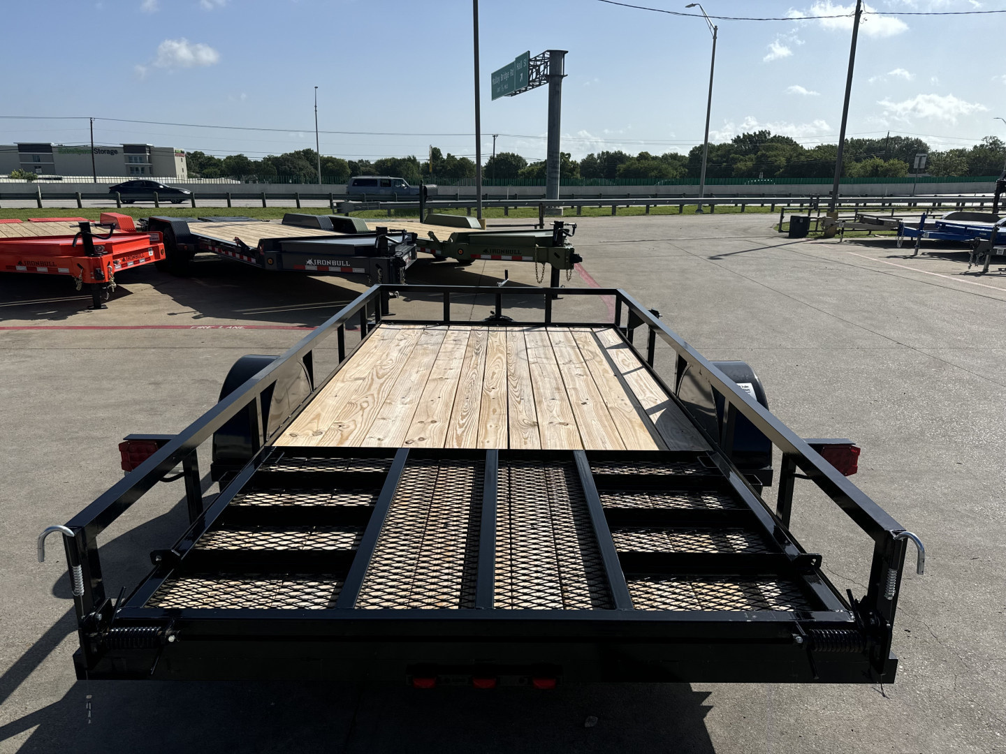 New 2025 Top Hat Trailers 14'x77" DSA Utility Trailer
