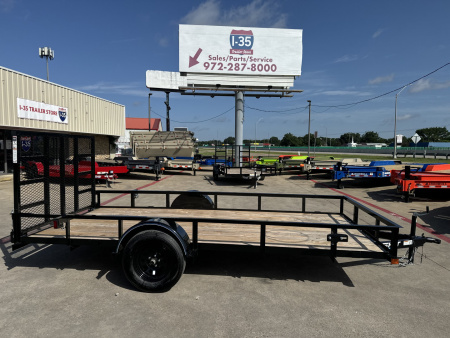 New 2025 Top Hat Trailers 14'x77" DSA Utility Trailer