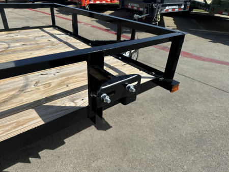 New 2025 Top Hat Trailers 14'x77" DSA Utility Trailer
