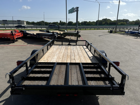 New 2025 Top Hat Trailers 14'x77" DSA Utility Trailer