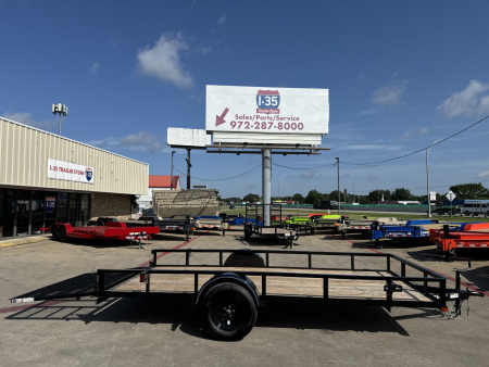 New 2025 Top Hat Trailers 14'x77" DSA Utility Trailer