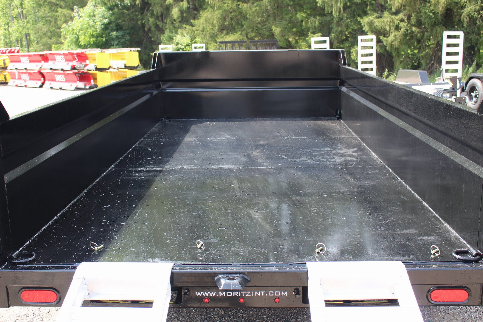 New 2025 Moritz 6' 10" x 14' Heavy Commercial DLH Series Dump Trailer - 14000# GVW