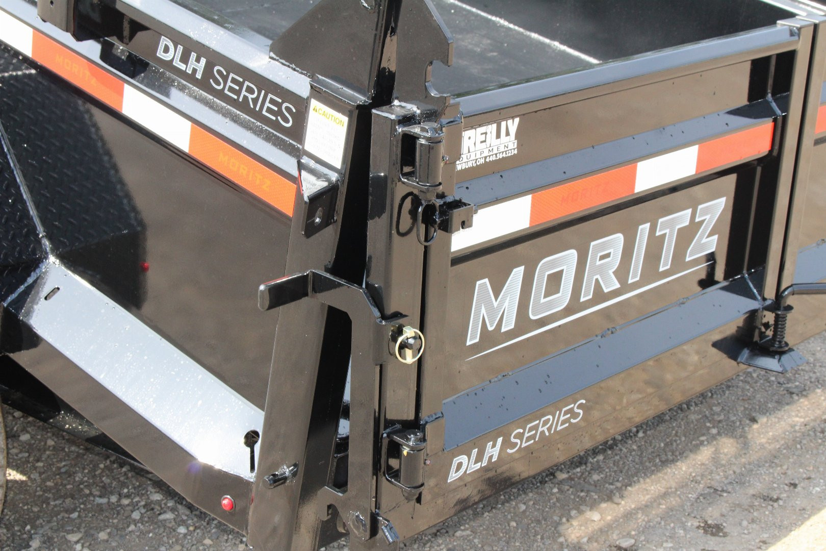 New 2025 Moritz 6' 10" x 14' Heavy Commercial DLH Series Dump Trailer - 14000# GVW
