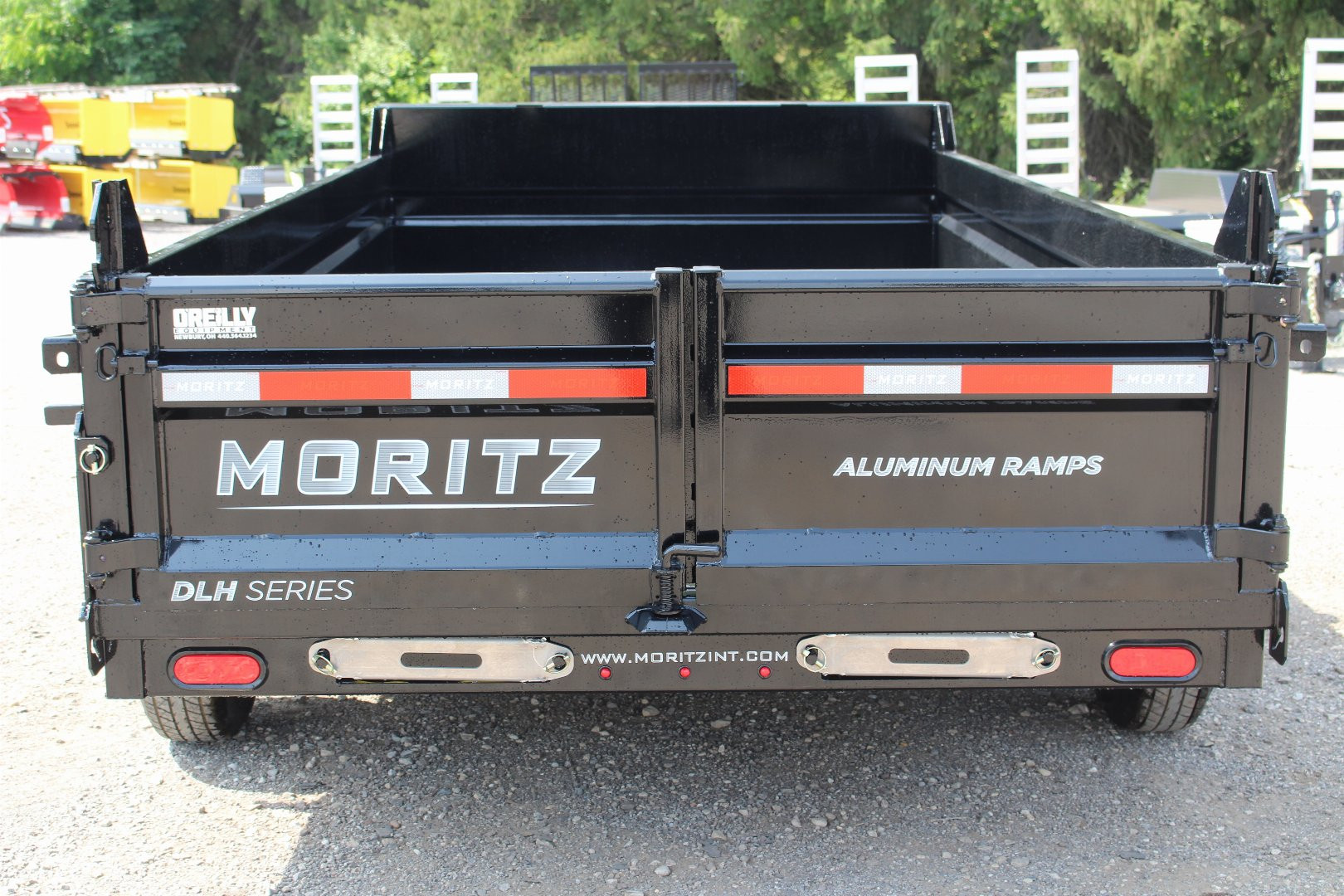 New 2025 Moritz 6' 10" x 14' Heavy Commercial DLH Series Dump Trailer - 14000# GVW