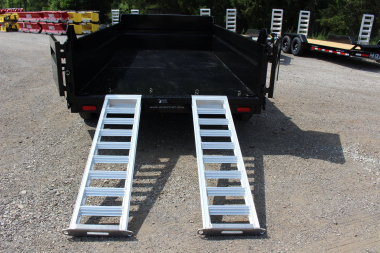 New 2025 Moritz 6' 10" x 14' Heavy Commercial DLH Series Dump Trailer - 14000# GVW