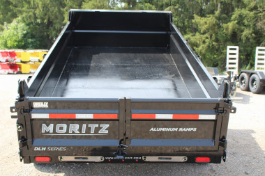 New 2025 Moritz 6' 10" x 14' Heavy Commercial DLH Series Dump Trailer - 14000# GVW