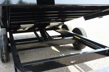 New 2025 Moritz 6' 10" x 14' Heavy Commercial DLH Series Dump Trailer - 14000# GVW