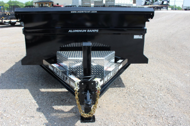 New 2025 Moritz 6' 10" x 14' Heavy Commercial DLH Series Dump Trailer - 14000# GVW