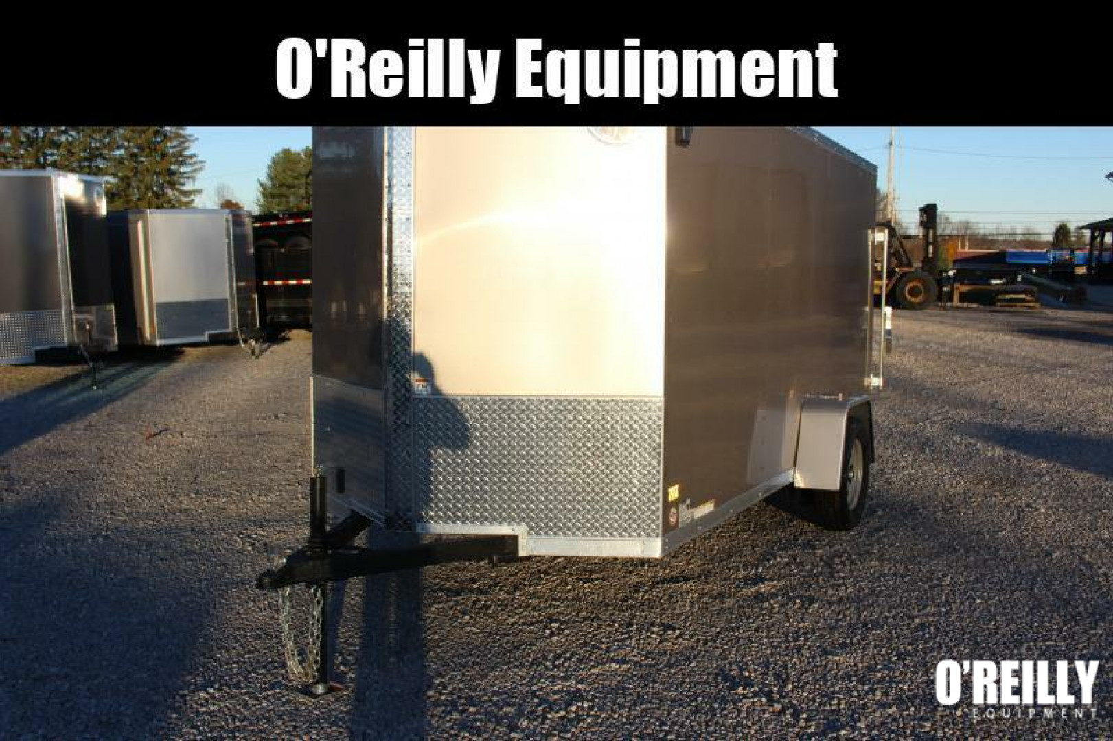 New 2025 Darkhorse Cargo 6' x 12' Enclosed Trailer - Ramp Door - 6' Interior Height - 2990# GVW