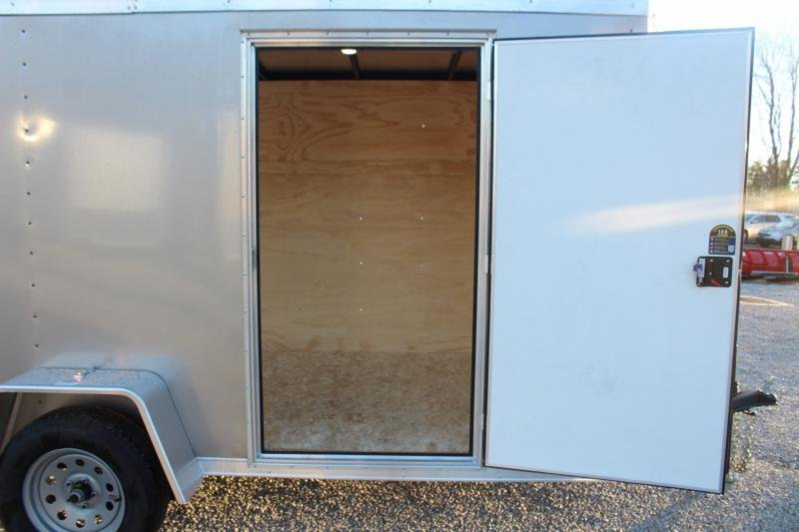 New 2025 Darkhorse Cargo 6' x 12' Enclosed Trailer - Ramp Door - 6' Interior Height - 2990# GVW