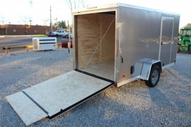 New 2025 Darkhorse Cargo 6' x 12' Enclosed Trailer - Ramp Door - 6' Interior Height - 2990# GVW
